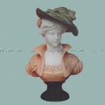 STONERA statulėlė "Moteris su skrybėle"
